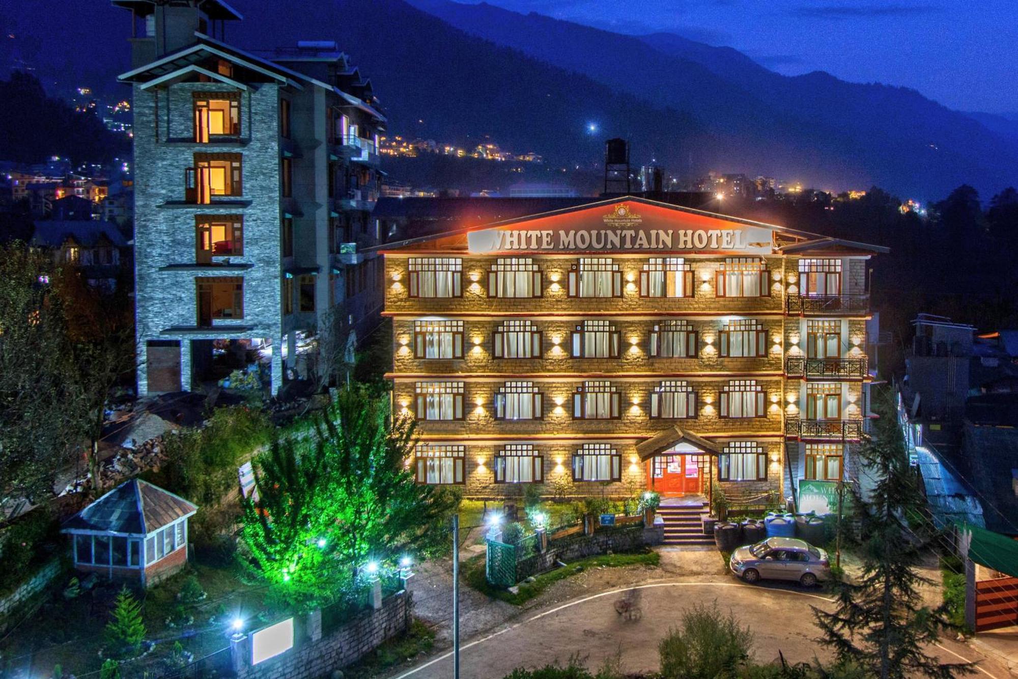 White Mountain Hotel Manāli Exterior foto